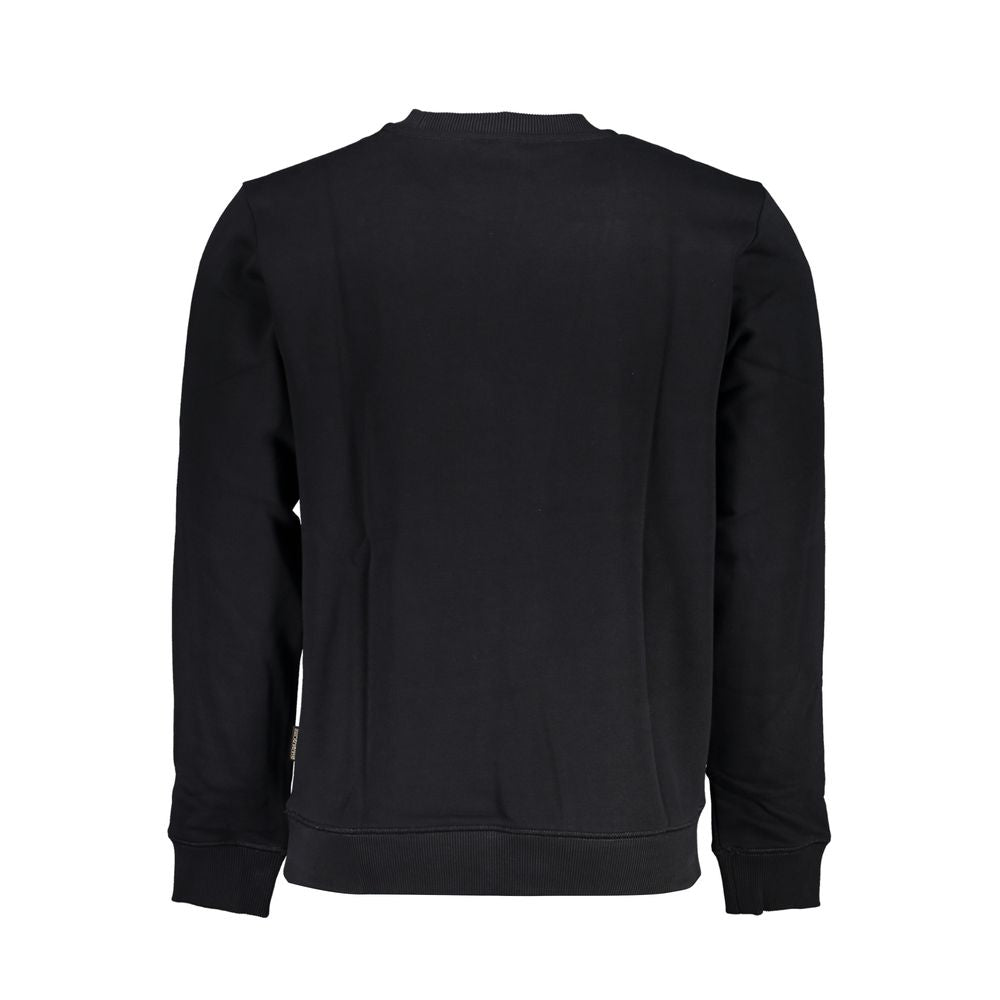 Napapijri Black Cotton Men's Sweatshirt