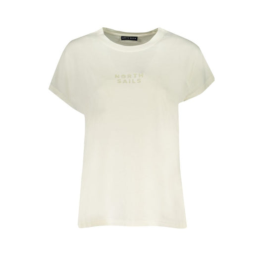 North Sails Bianco Cotton Women T-Shirt