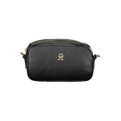 Tommy Hilfiger Black Polyester Women Shoulder Bag
