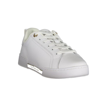 Tommy Hilfiger Bianco Leather Women Sneaker