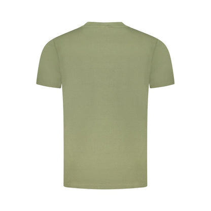 Cavalli Class Verde Cotton Men T-Shirt