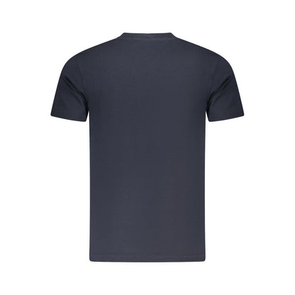 Cavalli Class Blu Cotton Men T-Shirt