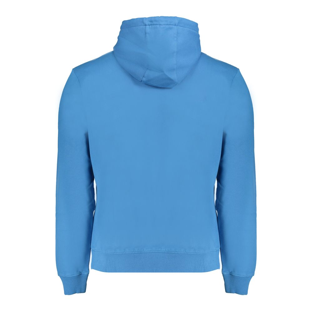 Napapijri Blue Cotton Sweatshirt Napapijri