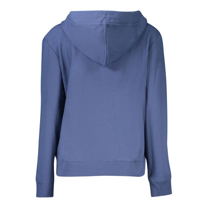 North Sails Blue Cotton Women Sweatshirt