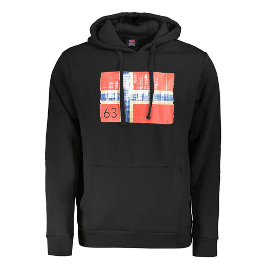 Norway 1963 Black Cotton Men's Hoodie
