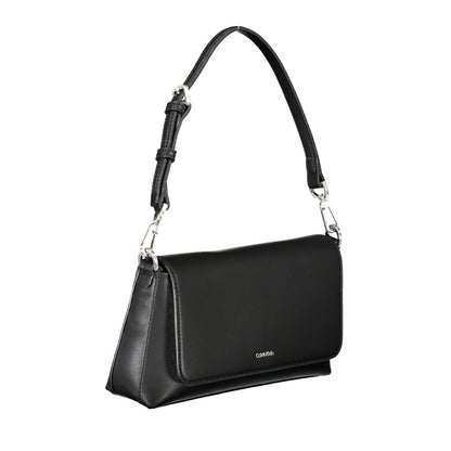 Calvin Klein Black Polyester Women Handbag