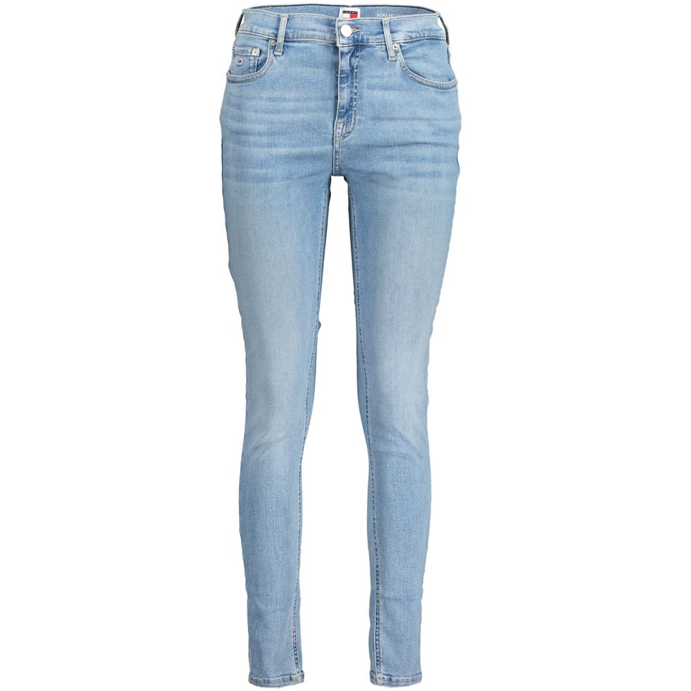 Tommy Hilfiger Blue Cotton Skinny Jeans