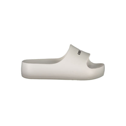 Carrera White Polyethylene Slippers