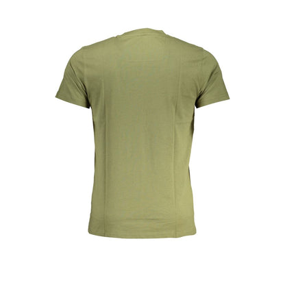 Cavalli Class Verde Cotton Men T-Shirt