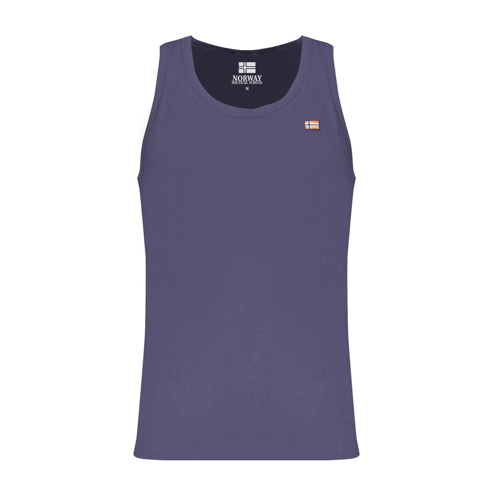 Norway 1963 Blue Cotton Tank Tops Norway 1963