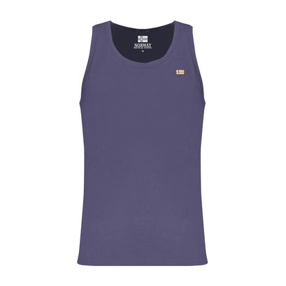 Norway 1963 Blue Cotton Tank Tops Norway 1963