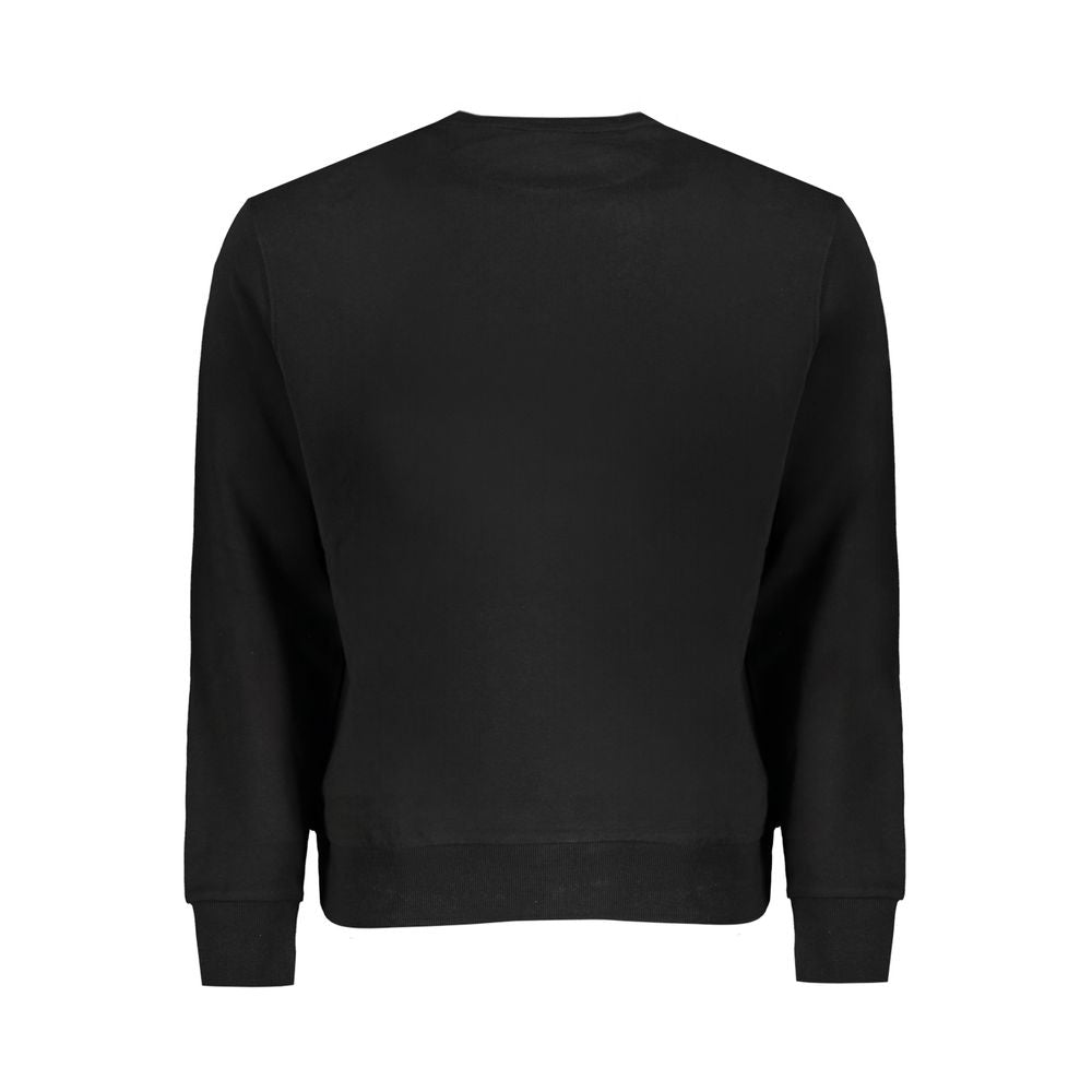 North Sails Black Cotton Men's Sweatshirt