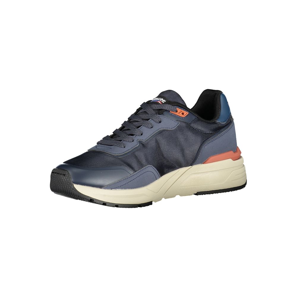 Blauer Blue Polyester Athletic Sneakers