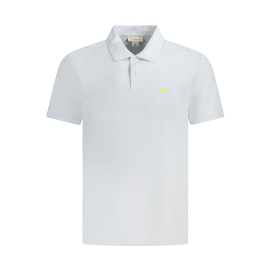 Calvin Klein Azzurro Cotton Mens Polo