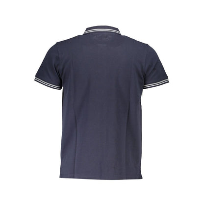 Cavalli Class Blu Cotton Men Polo