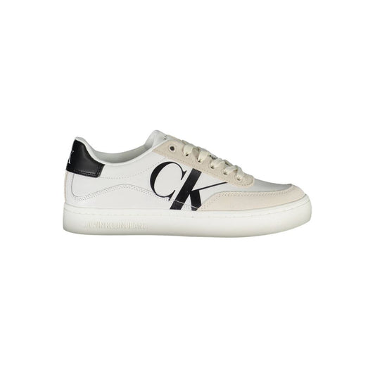 Calvin Klein White Leather Women Sneaker