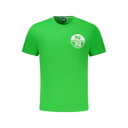 North Sails Verde Cotton Men T-Shirt