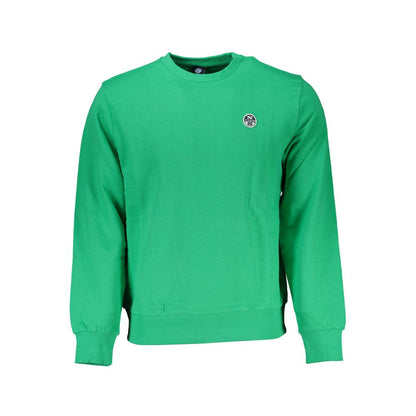 North Sails Verde Cotton Men Sweatshirt