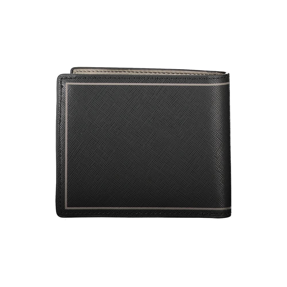 Tommy Hilfiger Black Leather Wallet Tommy Hilfiger