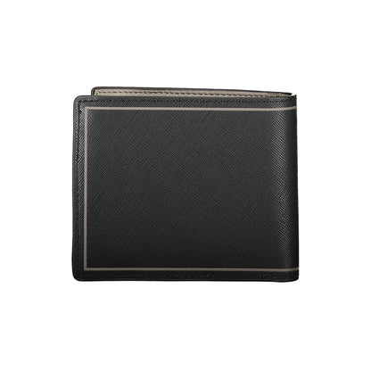 Tommy Hilfiger Black Leather Wallet Tommy Hilfiger