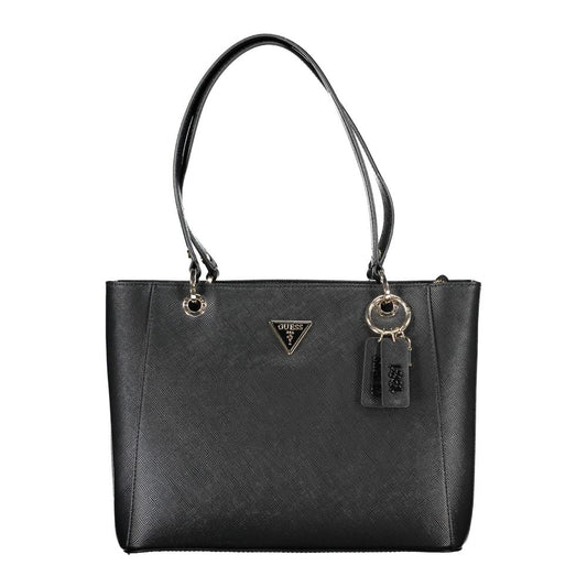 Guess Jeans Black Polyurethane Women Handbag