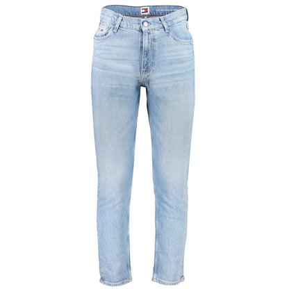 Tommy Hilfiger Azzurro Cotton Men Jeans