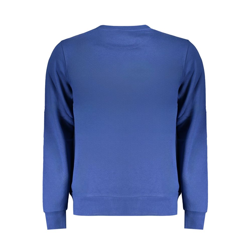 North Sails Blue Cotton Men Sweater