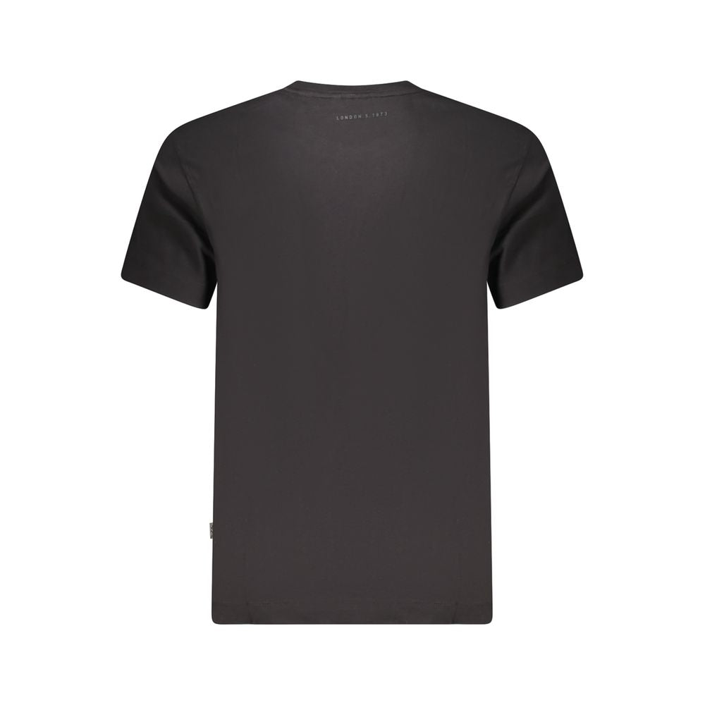 Pepe Jeans Black Cotton Men's T-Shirt