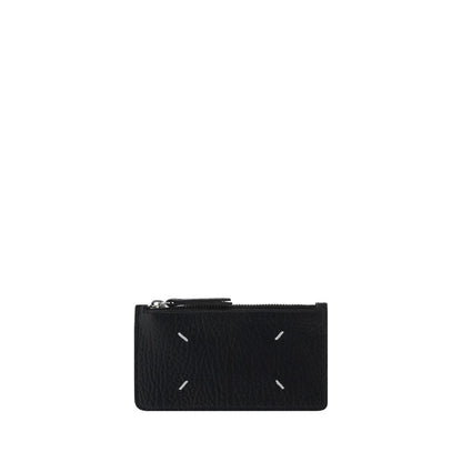 Margiela Black Calf Leather Bos Taurus Wallet Margiela