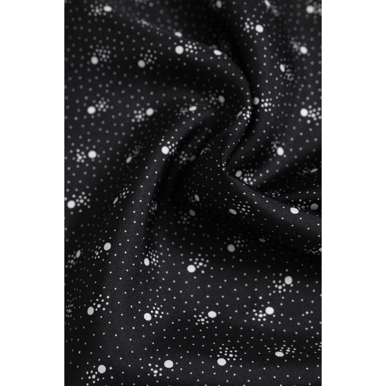 Dolce & Gabbana Black White Printed Square Men Foulard Scarf
