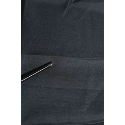 Dolce & Gabbana Blue DG Crown Silk Square Men Foulard Scarf