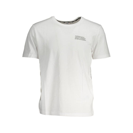 Fila Bianco Cotone Uomo T-Shirt