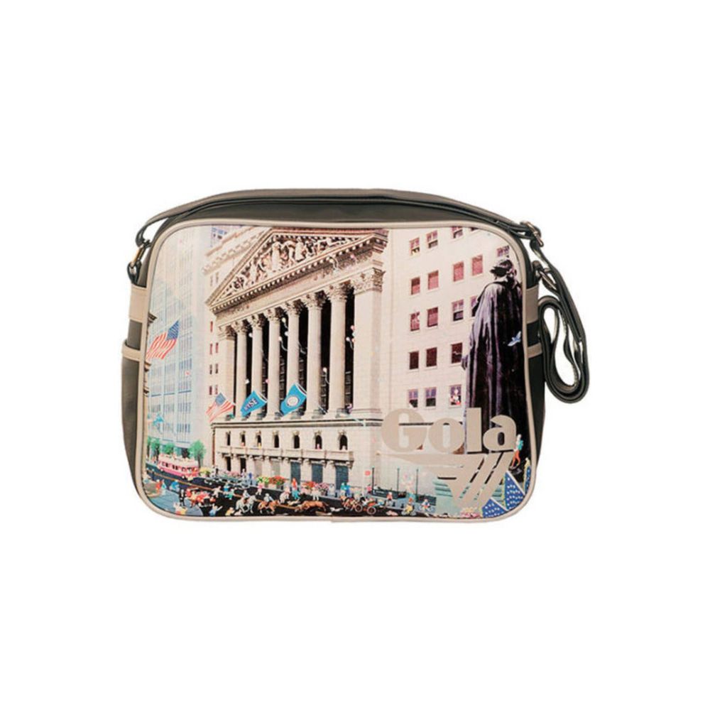 Gola Grigio Synthetic Women Handbag