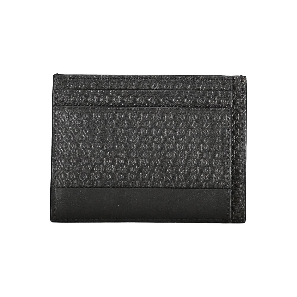 Calvin Klein Black Leather Wallet Calvin Klein