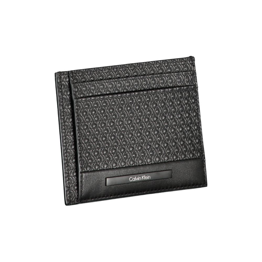 Calvin Klein Black Leather Wallet Calvin Klein