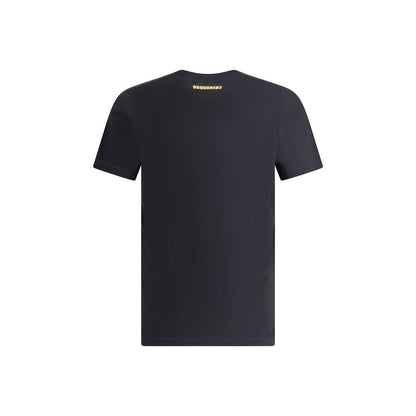 Dsquared² Black Cotton T-Shirt Dsquared²
