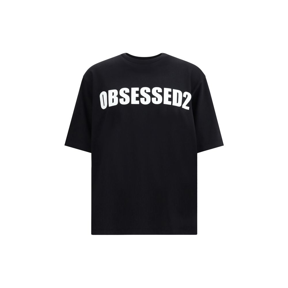 Dsquared² Black Cotton T-Shirt Dsquared²