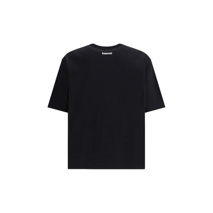 Dsquared² Black Cotton T-Shirt Dsquared²