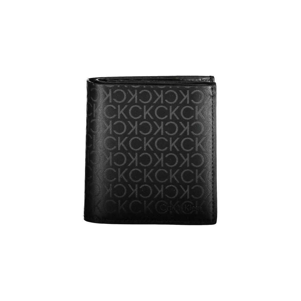 Calvin Klein Black Polyurethane Men Wallet Calvin Klein