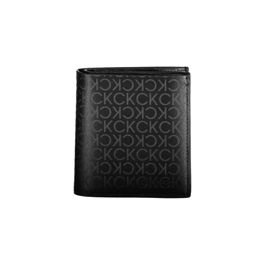 Calvin Klein Black Polyurethane Men Wallet Calvin Klein