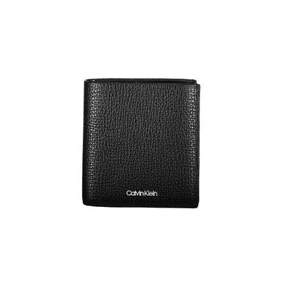 Calvin Klein Nero Leather Men Wallet Calvin Klein