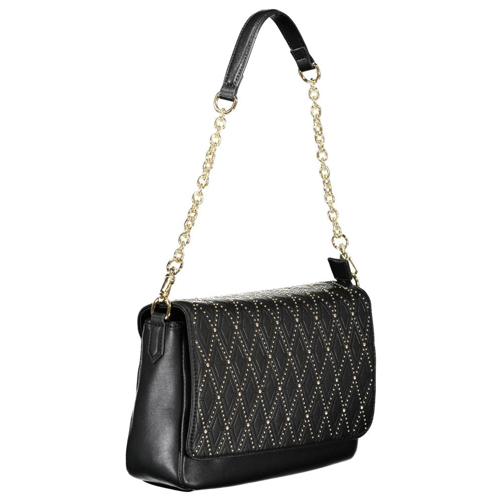Mario Valentino Nero Polyurethane Women Handbag