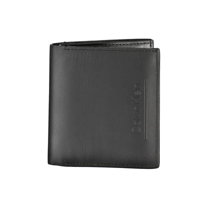 Calvin Klein Black Leather Wallet Calvin Klein