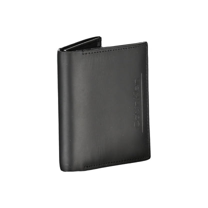 Calvin Klein Black Leather Wallet Calvin Klein