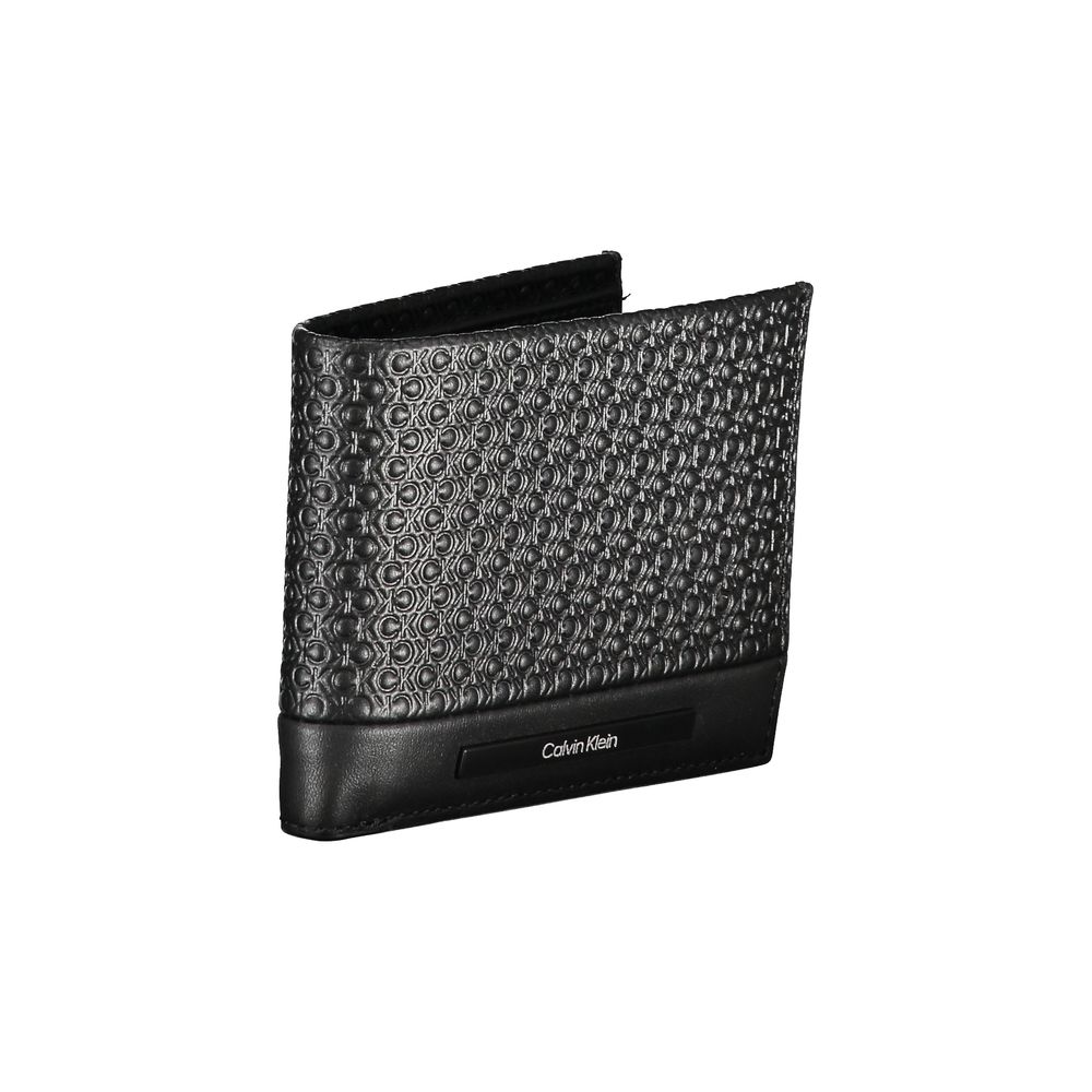 Calvin Klein Black Leather Wallet Calvin Klein