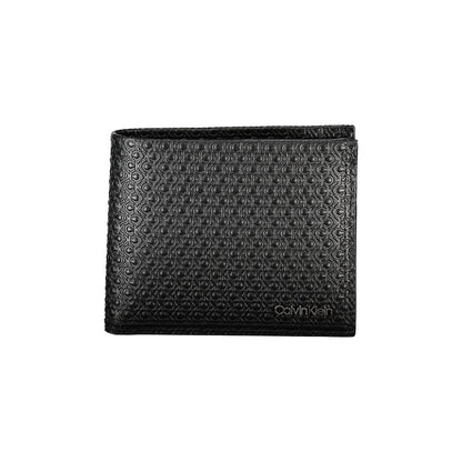 Calvin Klein Black Leather Wallet Calvin Klein