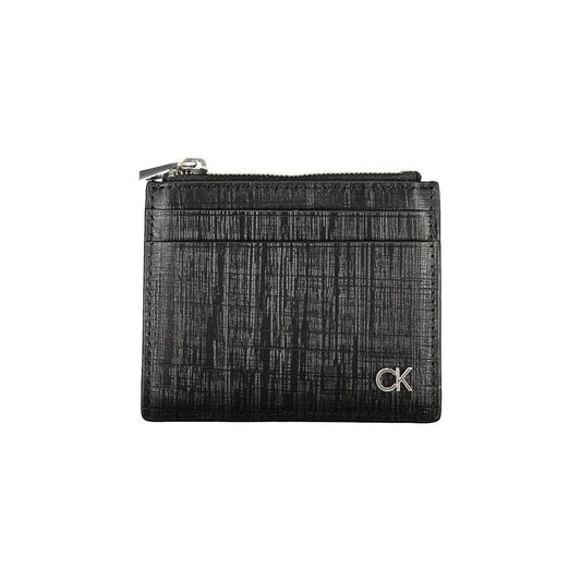 Calvin Klein Black Leather Wallet Calvin Klein