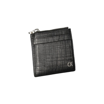 Calvin Klein Nero Leather Men Cardholder