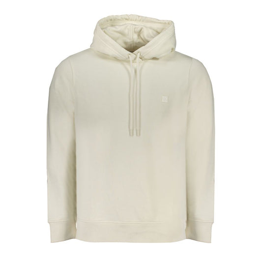 Calvin Klein White Cotton Men's Sweatshirt