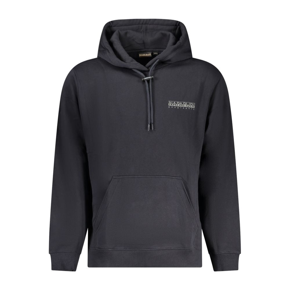 Napapijri Black Cotton Sweatshirt Napapijri